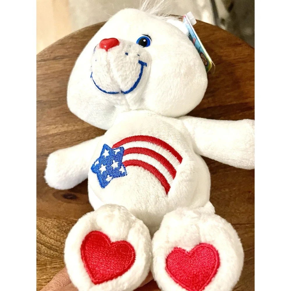 CARE BEARS America Cares Bear Vintage 2003 Plush Toy 8